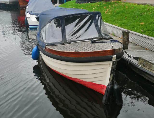 14FT-roei jol /houten sloep
