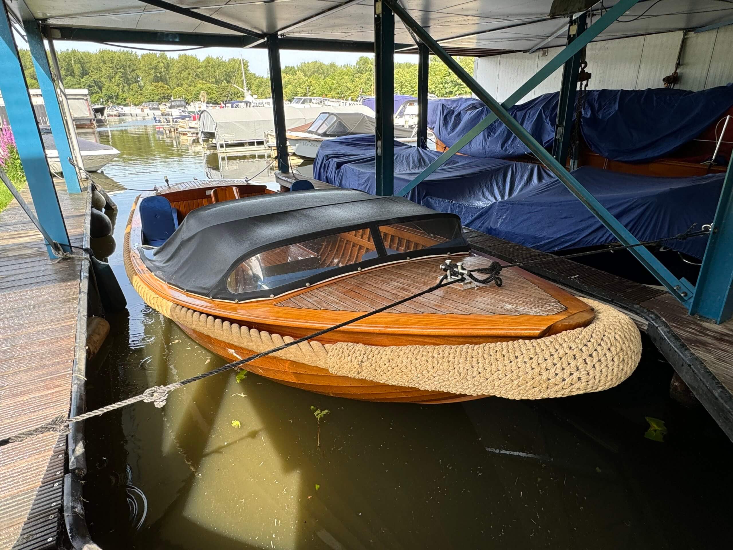Ad Spek Jachtbouw – houten vlet Haai